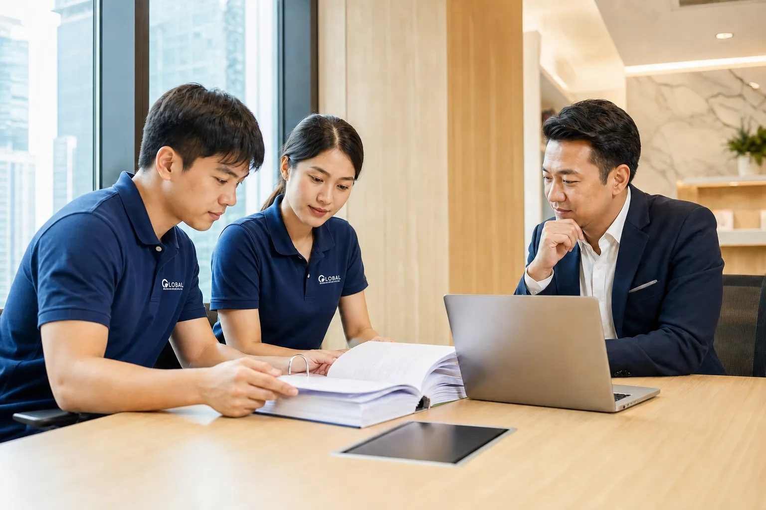 ทีมงาน GIST ทบทวนนโยบายความมั่นคงปลอดภัยสารสนเทศร่วมกับผู้ตรวจประเมิน